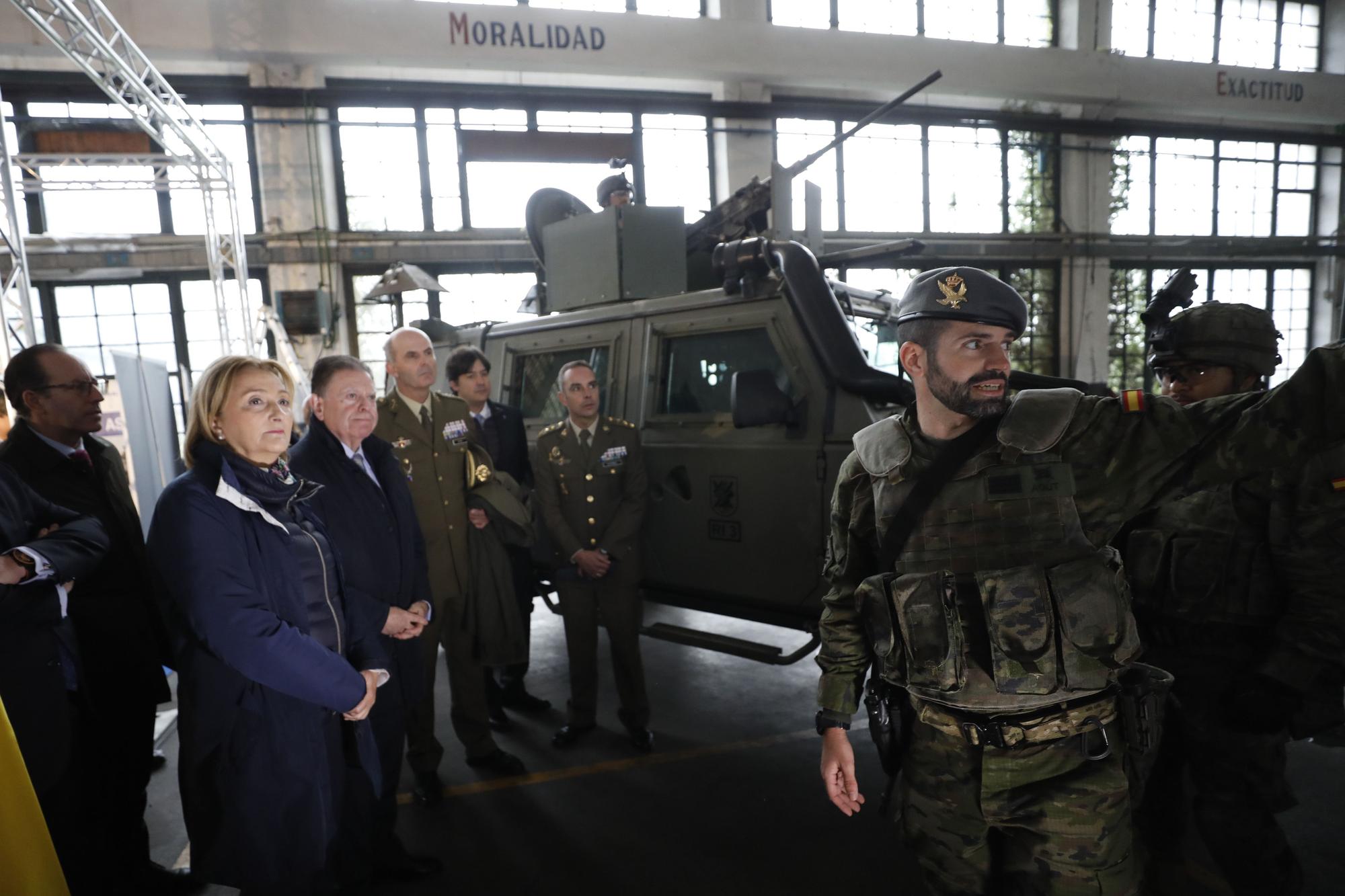 Primera feria de la industria ligada a la Defensa de Asturias