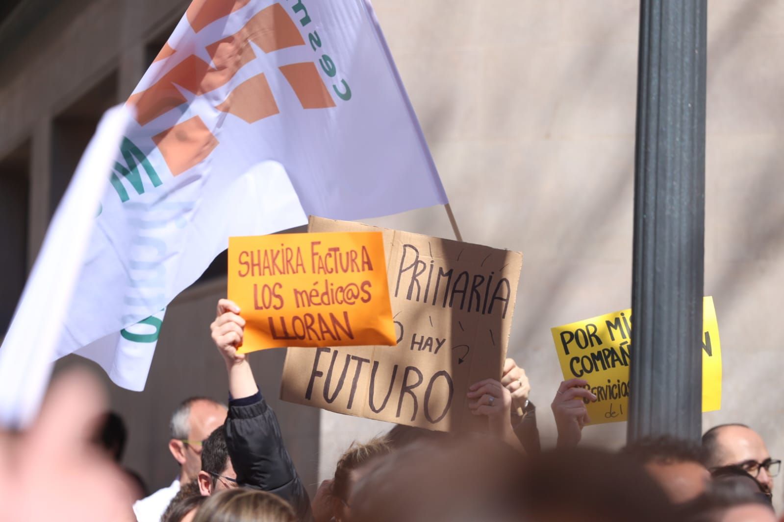 Los médicos valencianos salen a la calle a reclamar mejoras laborales