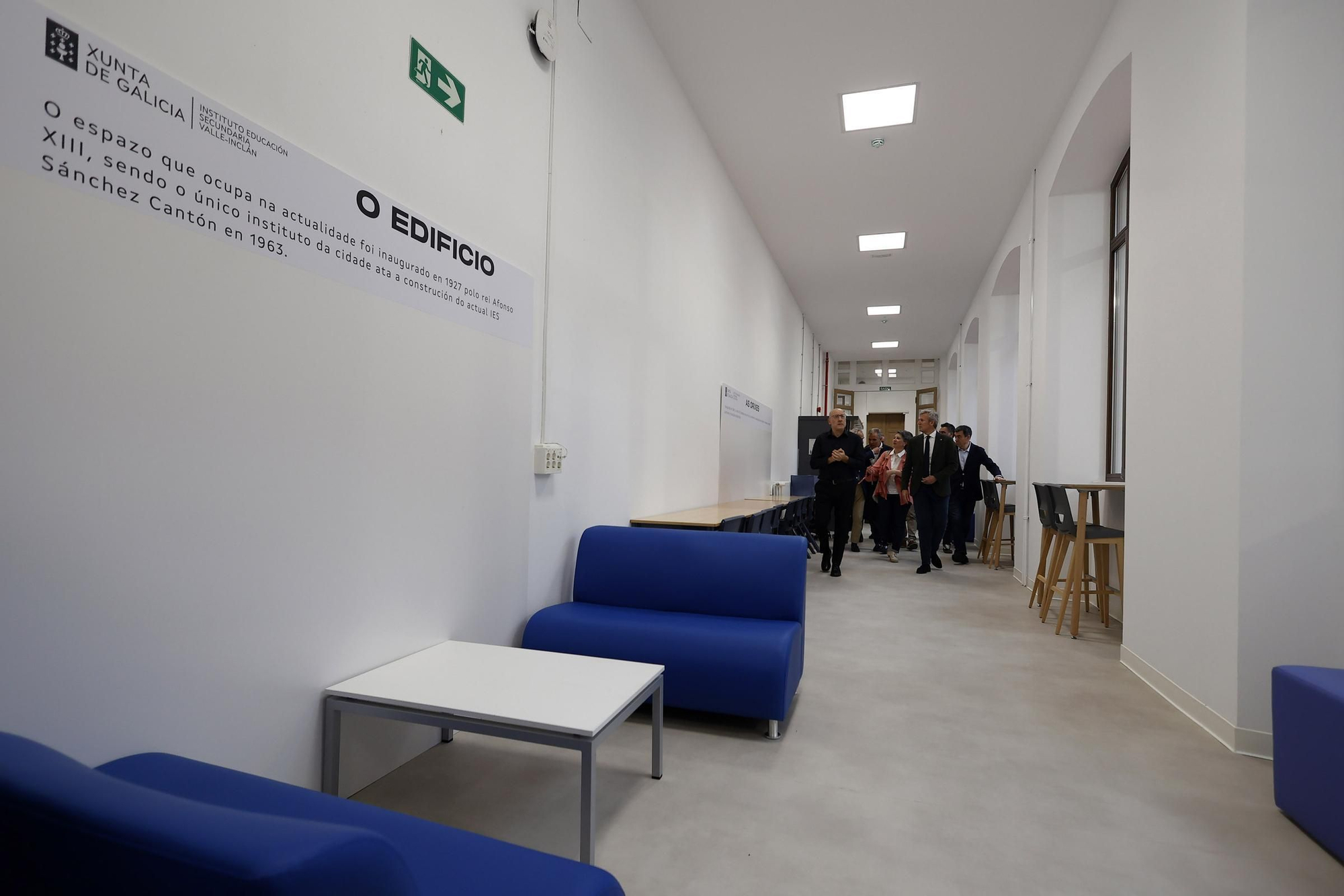 Así lucen tras la reforma dos históricos centros de la educación de vanguardia de Pontevedra