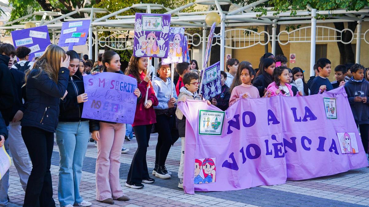 Manifiesto en Benetússer.