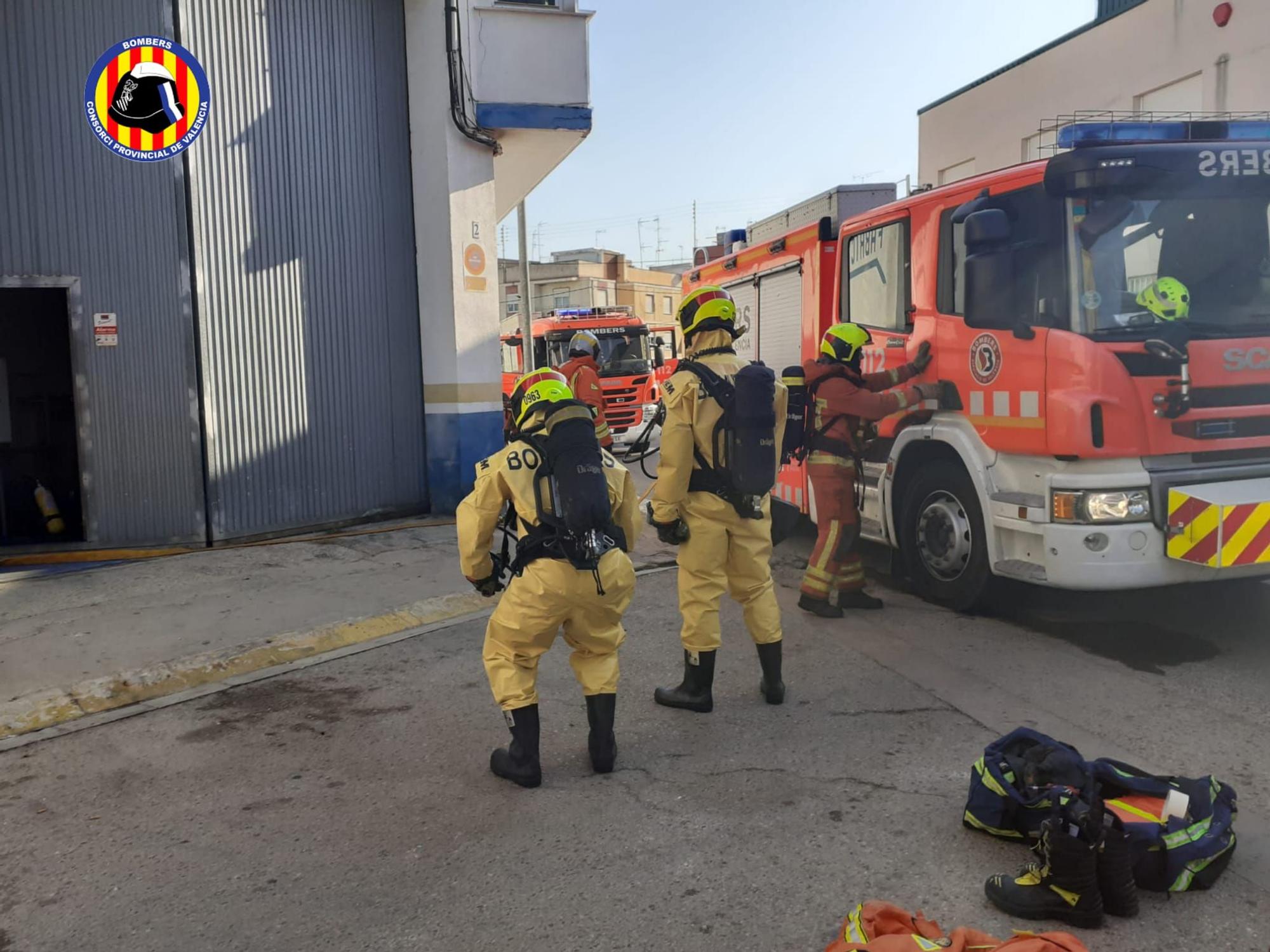 Una fuga de amoniaco en Guadassuar obligaba confinar a los vecinos