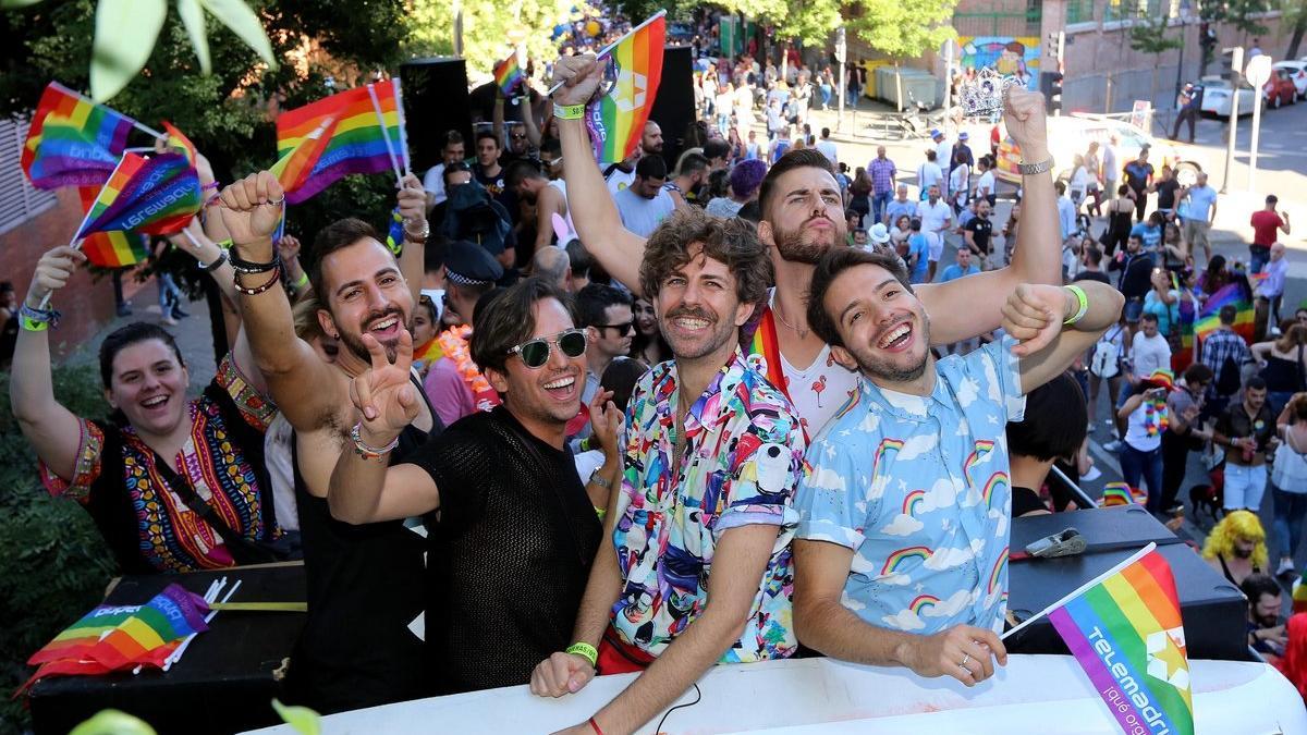 Fiesta del orgullo Gay en Madrid