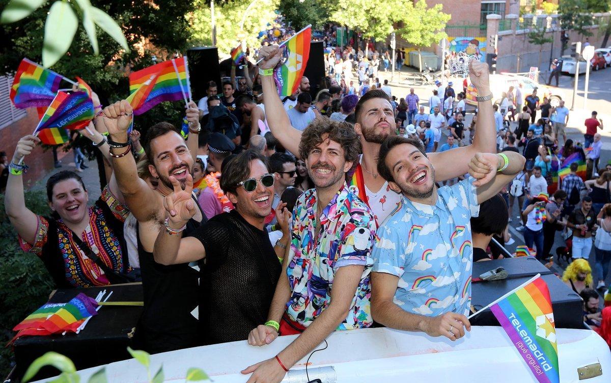 Fiesta del orgullo Gay en Madrid