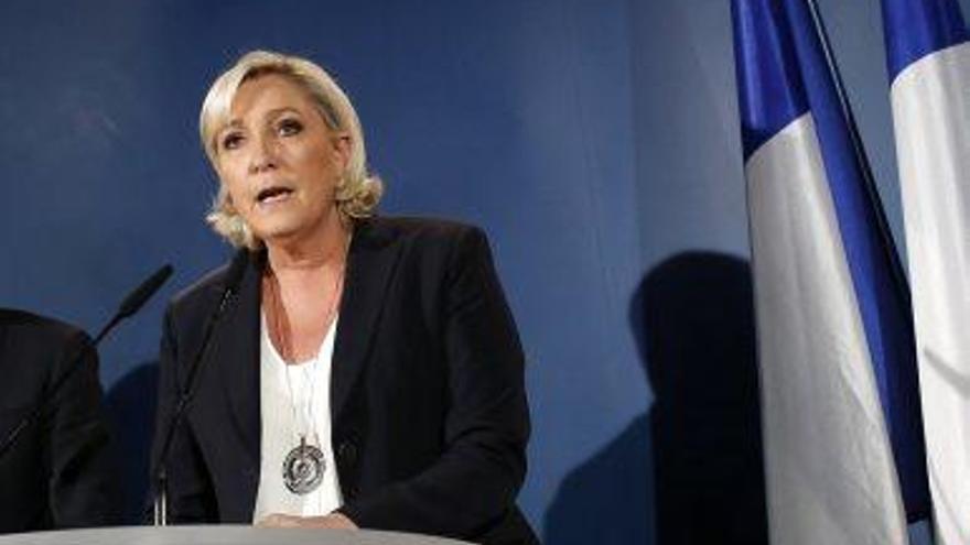 Le Pen confia a tenir molts més vots a la segona volta