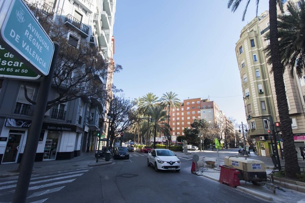 Colapso en Reino de Valencia por el carril bici