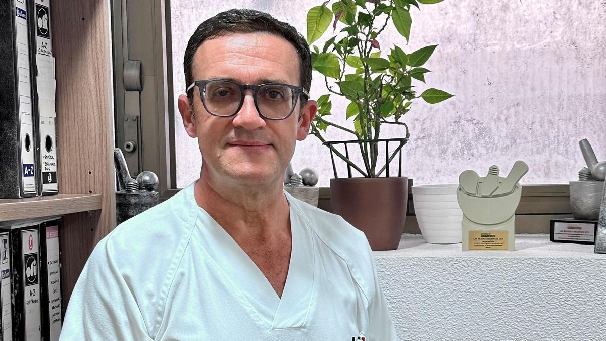 El farmacéutico Andrés Navarro, nuevo gerente del Hospital General de Elche.