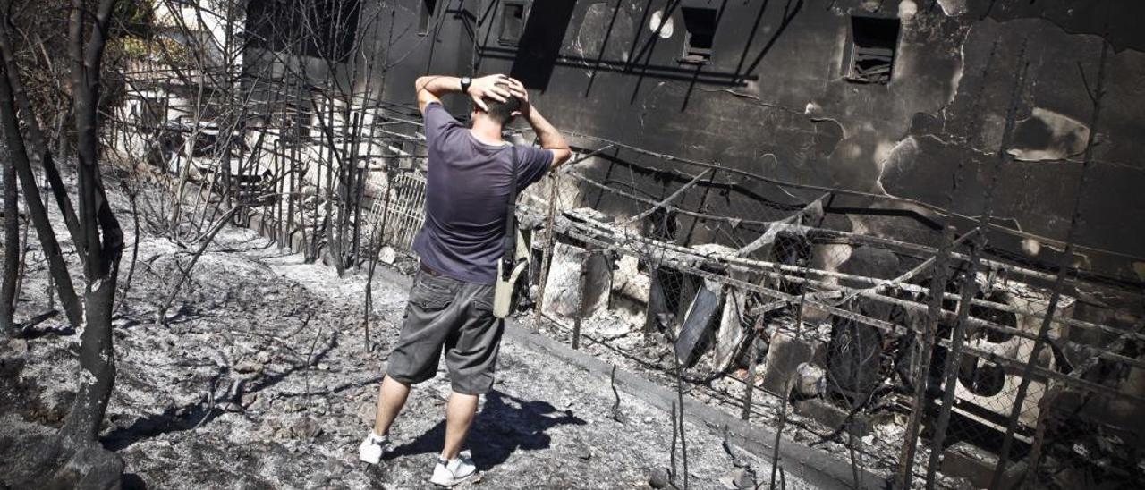Más de 9.000 casas de Xàbia, en riesgo de incendio forestal