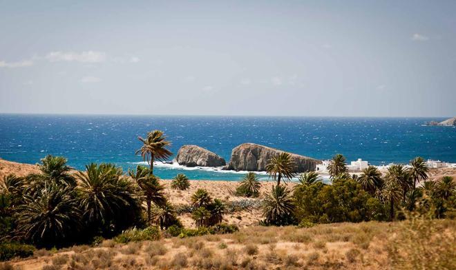 Paisajes alucinantes de roca y mar