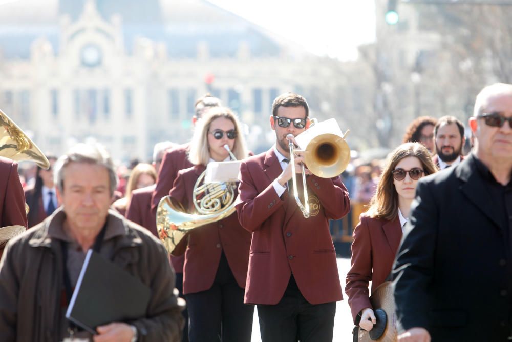 Actos de la Crida: Entrada de bandas de música