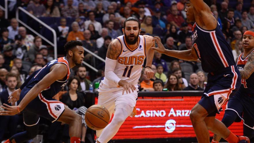 Ricky Rubio durante el partido.