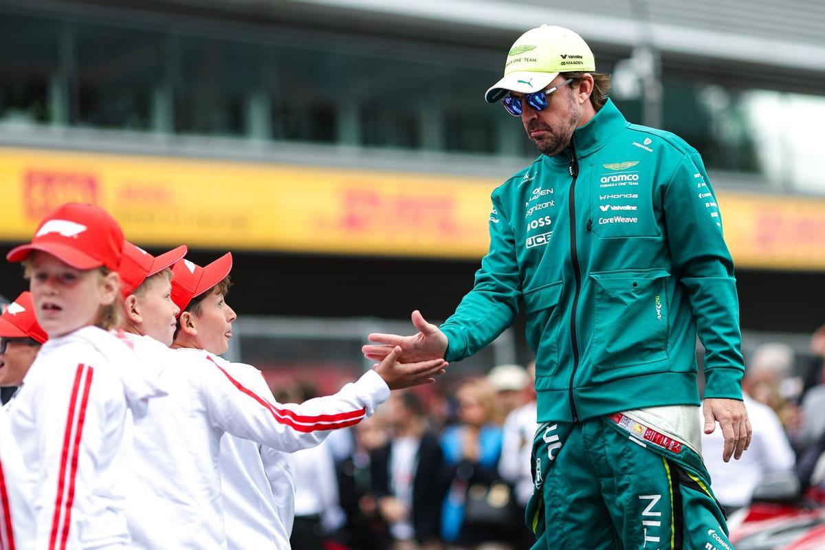 19/07/2026 ALONSO Fernando (spa), Aston Martin F1 Team Honda AMR26, portrait during the Formula 1 Belgian Grand Prix 2026, 10th round of the 2026 Formula One World Championship from July 17 to 19, 2026 on the Circuit de Spa-Francorchamps, in Stavelot, Belgium - Photo / DPPI DEPORTES Eric Alonso / DPPI / AFP7 / Europa Press