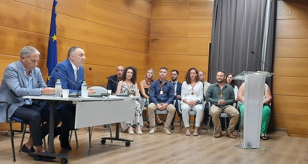 Intervención Diego Zaragozí durante el pleno de investidura.