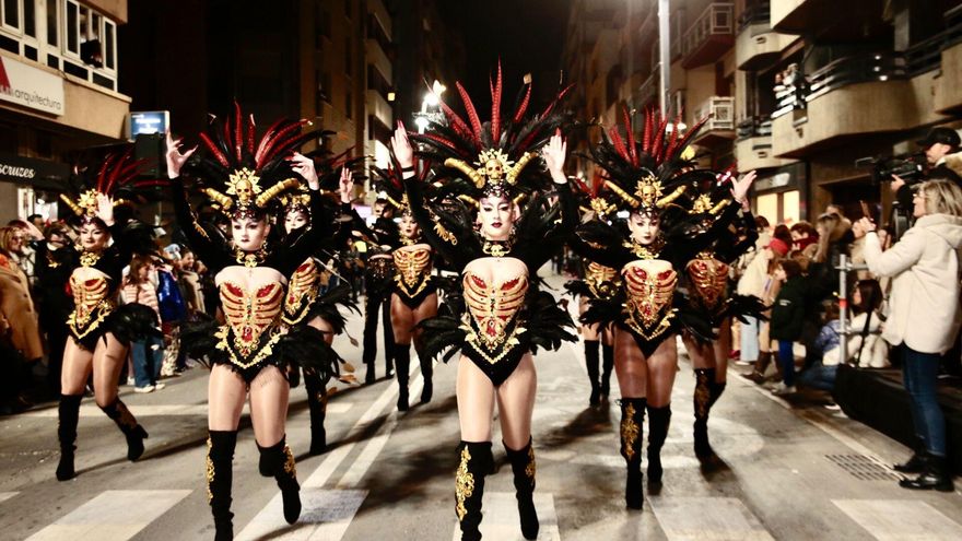 Quejas en Lorca por la reducción del recorrido del desfile de Carnaval