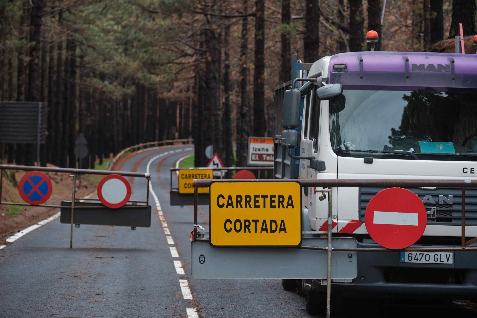 La DANA deja lluvias torrenciales y decenas de incidencias en Canarias este sábado