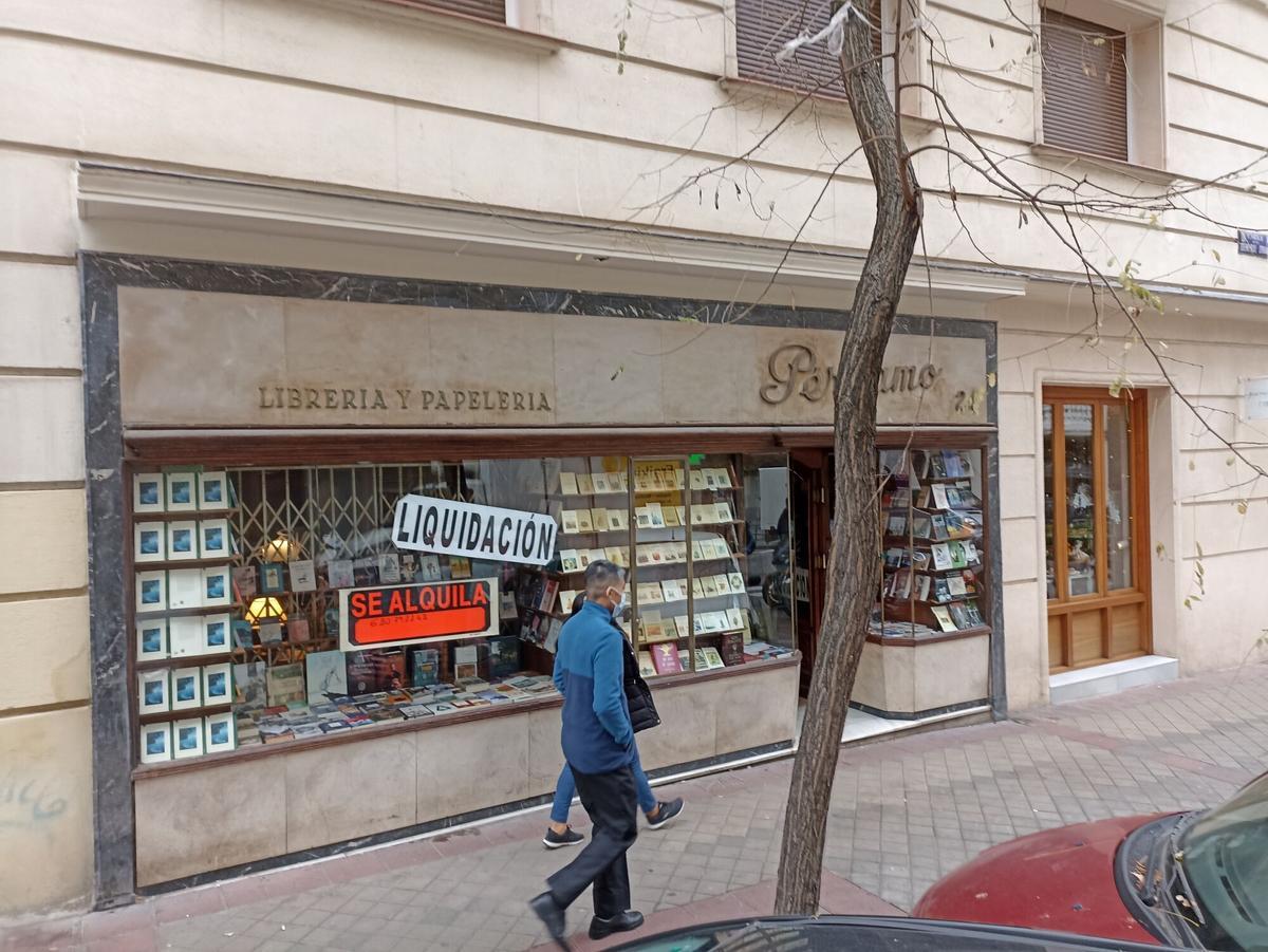Librería Pérgamo, en Madrid