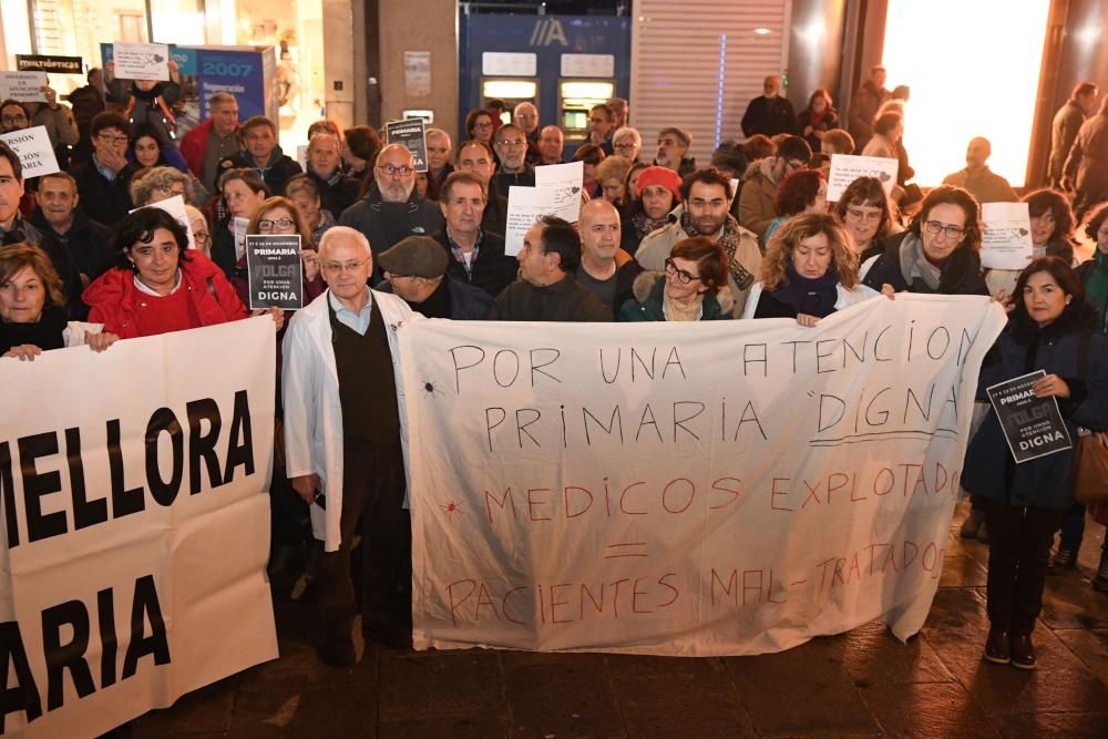 Huelga de médicos de Atención Primaria en A Coruña