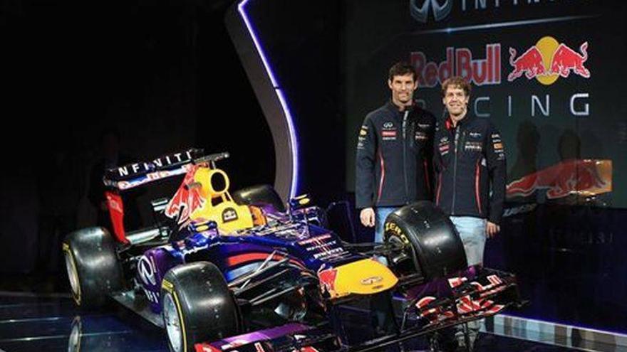 Red Bull presenta su nuevo RB9 con el que Vettel defenderá el título