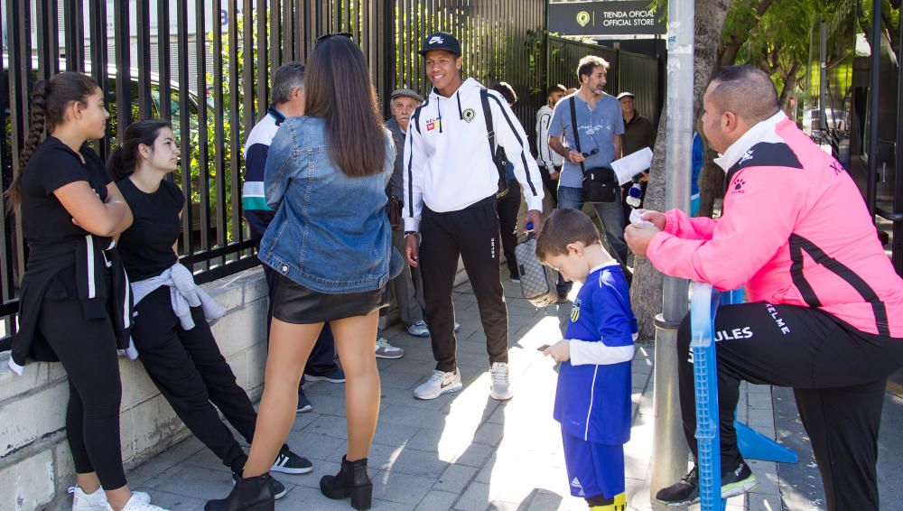 Llegada del Hércules a Olot.