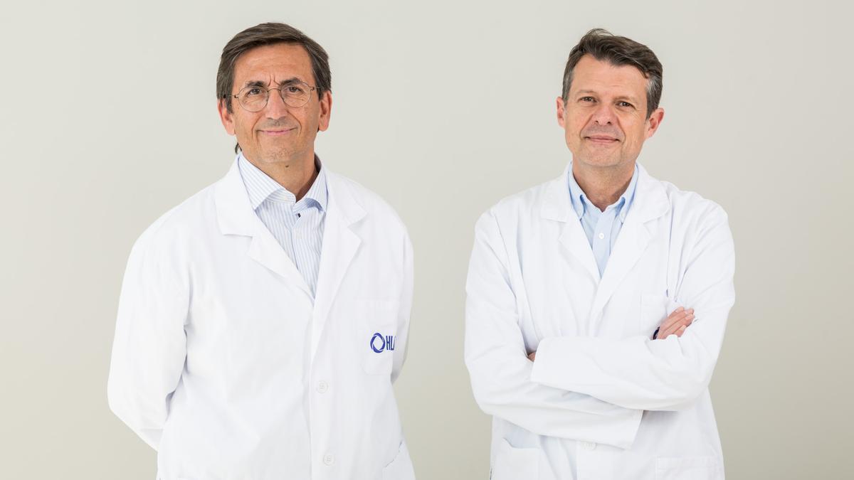Dr. Morales y Dr. Mas, responsables de la Unidad de Traumatología HLA Vistahermosa.