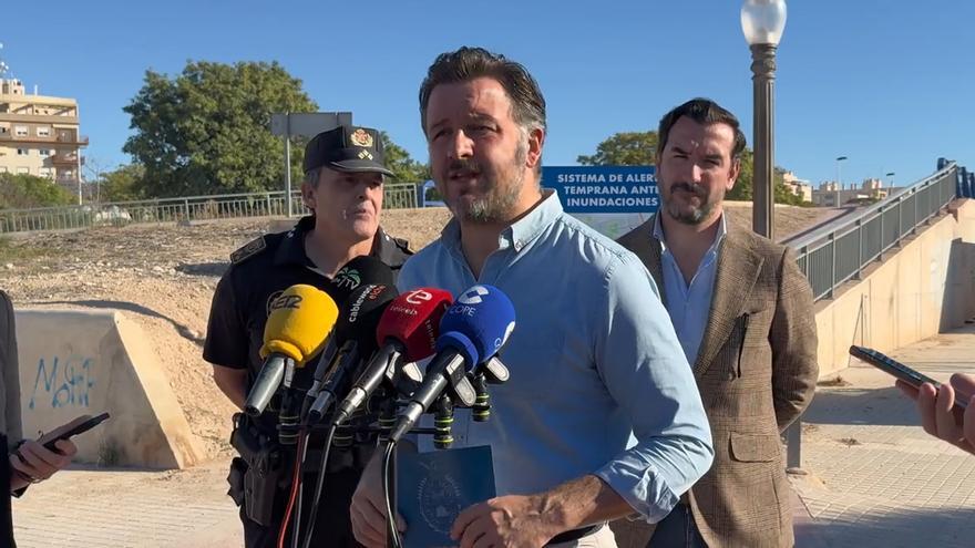 Elche instala un sistema de alarmas a la población en "puntos críticos" ante posibles emergencias