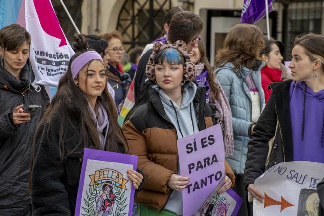 Manifestación del 8M en Jaén