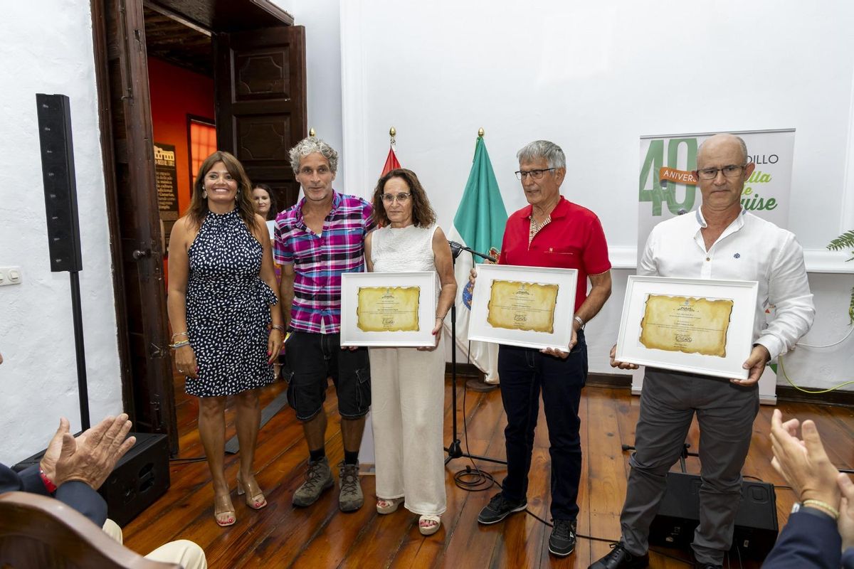 Homenaje por los 40 años del Mercadillo de Teguise