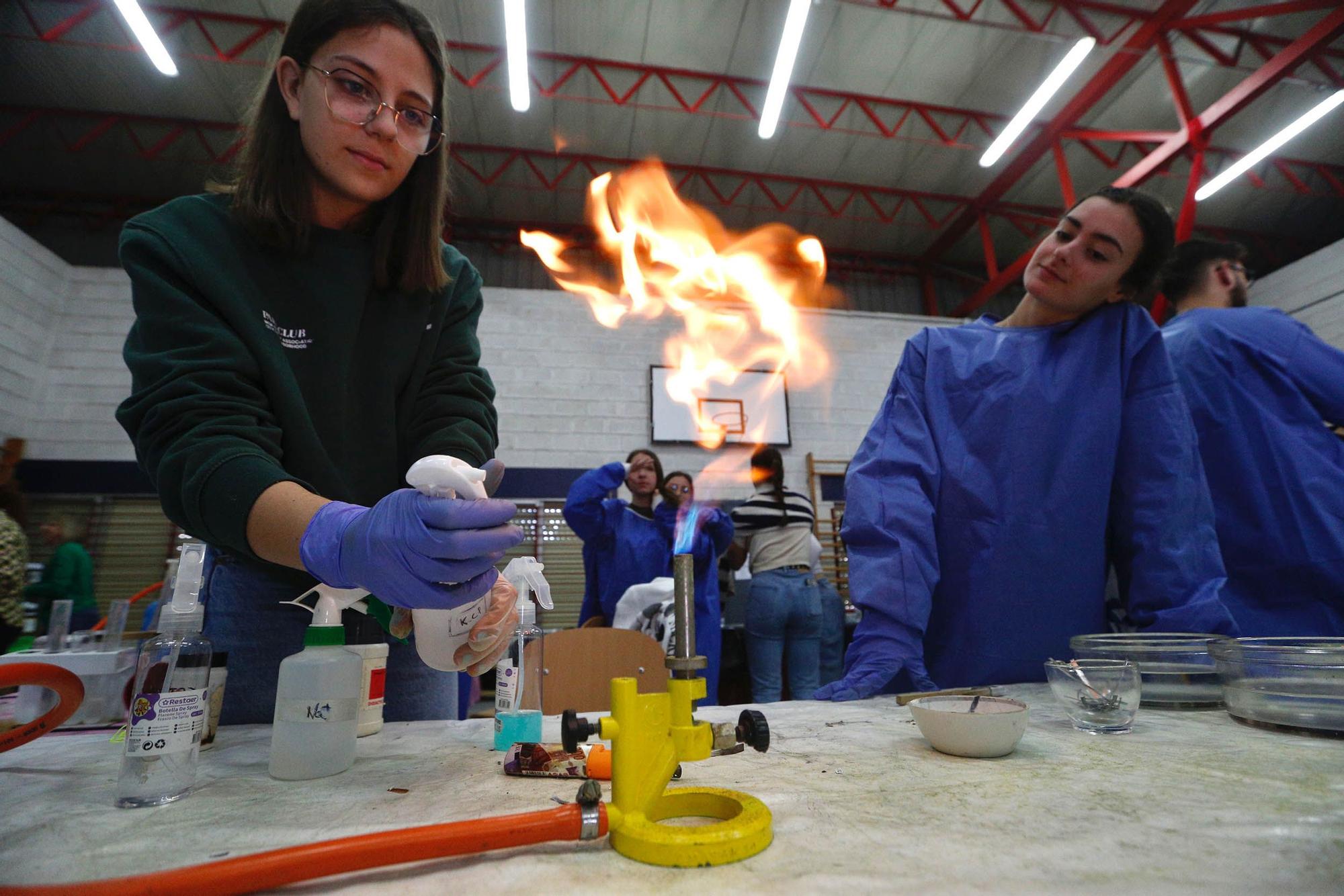 Expociencia en el IES Blas Inante