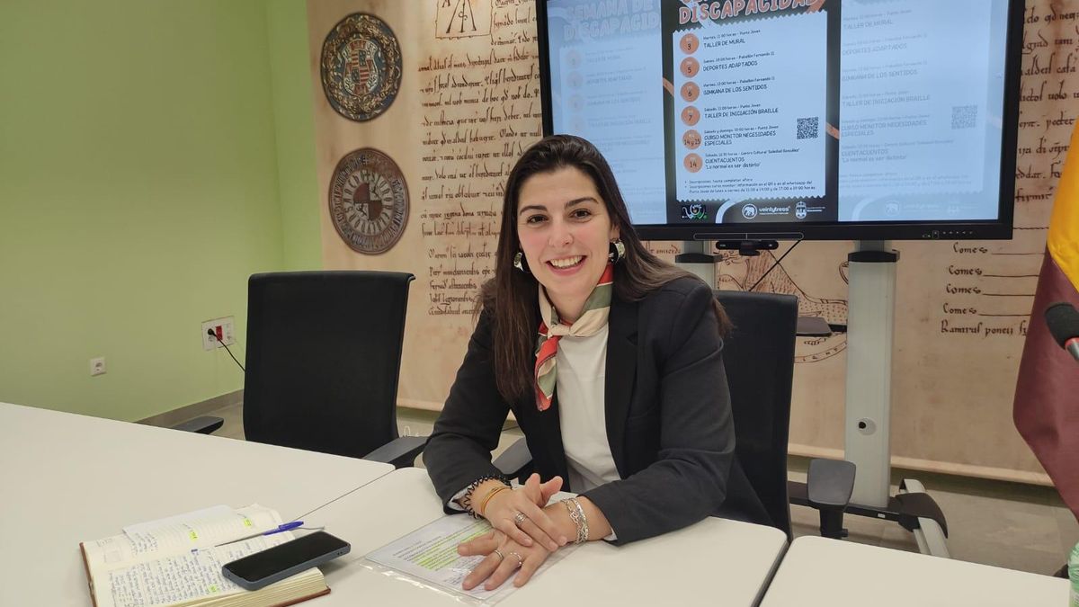Mercedes Benítez, concejala Bienestar Social.