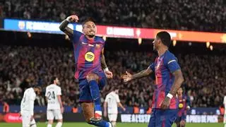 Raphinha garantiza el liderato y las felices fiestas de los culés