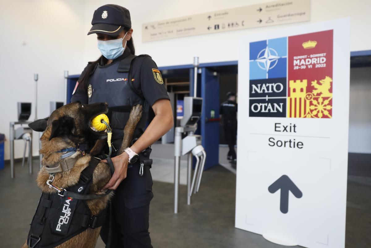 Dispositivo de seguridad en Ifema.