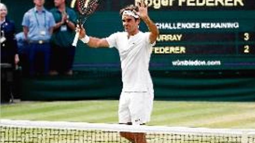Novak Djkovic i Roger Federer repetiran demà la final de l&#039;any passat a Wimbledon