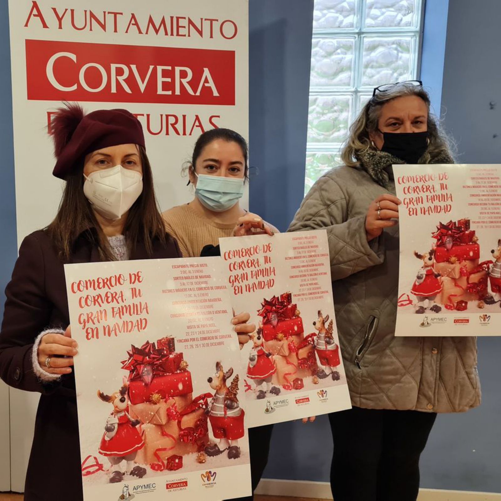 Presentación de la campaña navideña de APYMEC