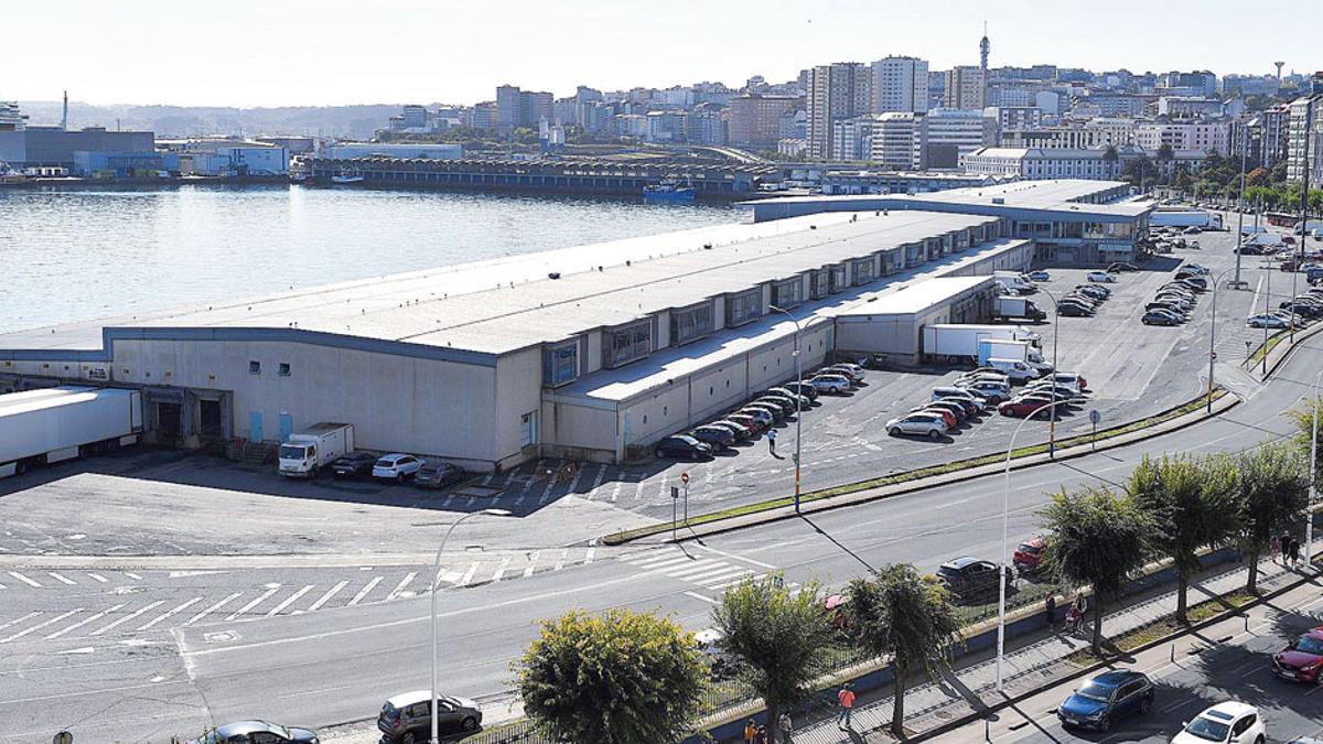 Puerto de Oza, visto desde el faro homónimo.