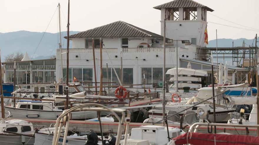 Club náutico del Molinar, en Palma.