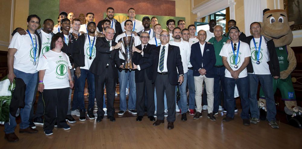 CELEBRACIONES DEL UNICAJA DE MÁLAGA TRAS ...