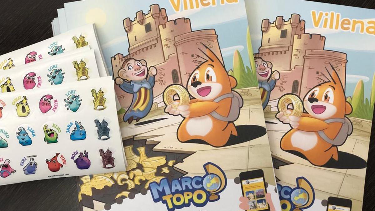 El juego de Marco Topo ayuda a conocer la riqueza patrimonial de Villena.