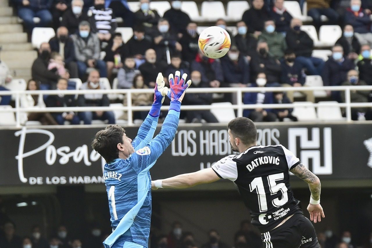 Así ha sido el partido del FC Cartagena contra el Zaragoza