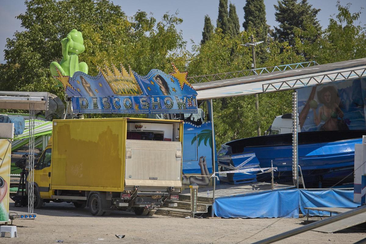 Siete heridos en un accidente en una atracción de feria en Tona