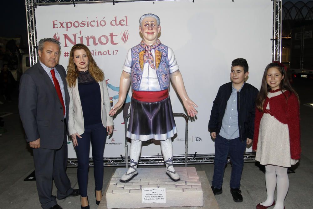 Último día de entrega de Ninots en la Exposición de 2017