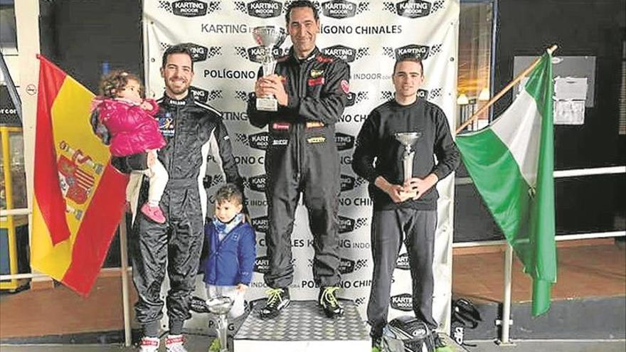 Vicente León, campeón de 4T de Karting Córdoba