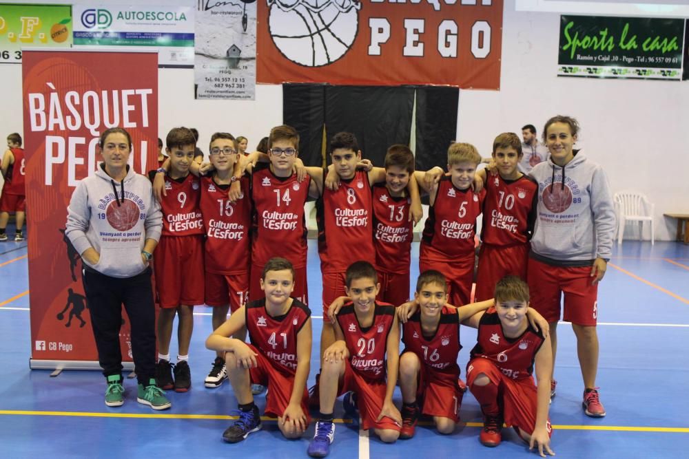 Presentación del Club Bàsquet Pego 2016-2017