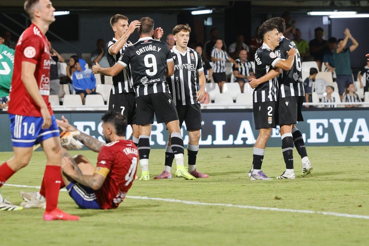 La victoria del FC Cartagena sobre el Tarazona, en imágenes