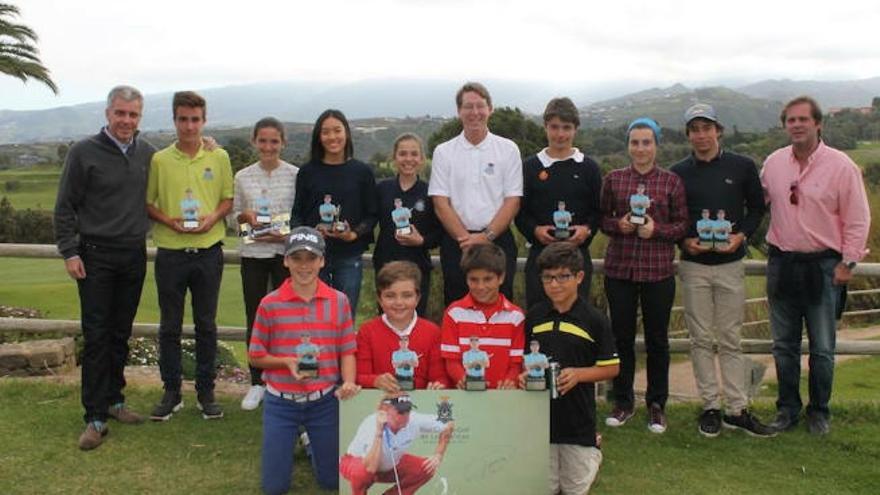 El Real Club de Golf de Las Palmas acogió el Circuito Juvenil Miguel Ángel Jiménez