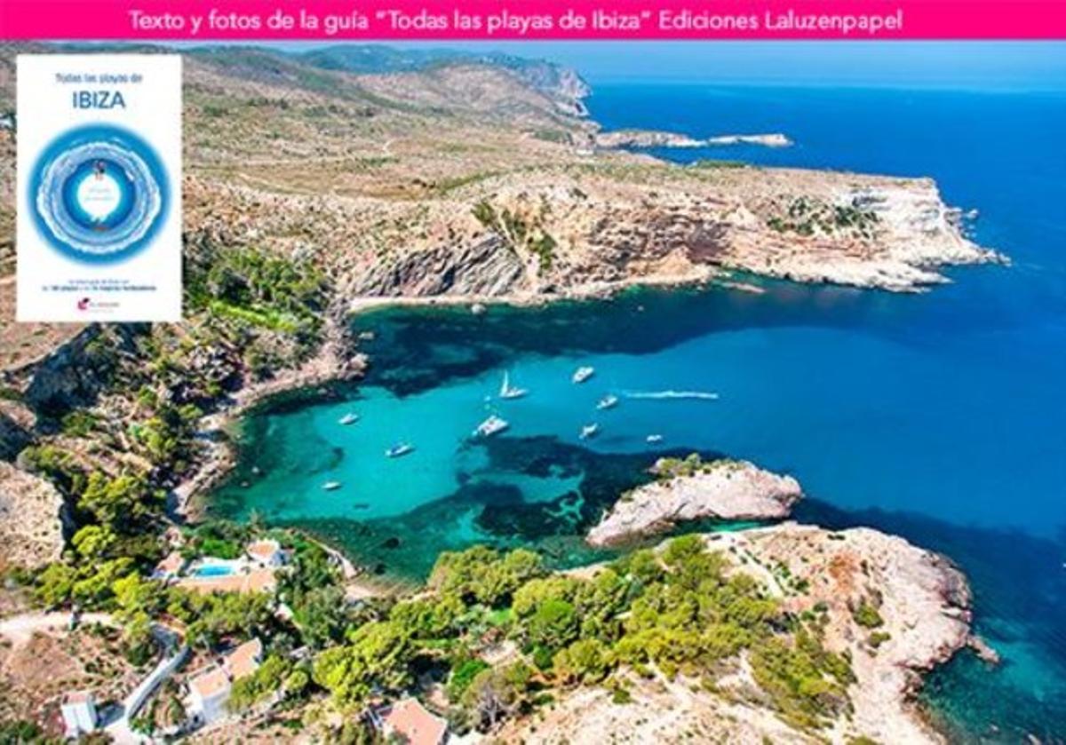 On: Des de cala Xarraca (cap amunt, després a la dreta) per baixar caminant els últims 250 m. Serveis: Cap. Ideal viatgers (no turistes).