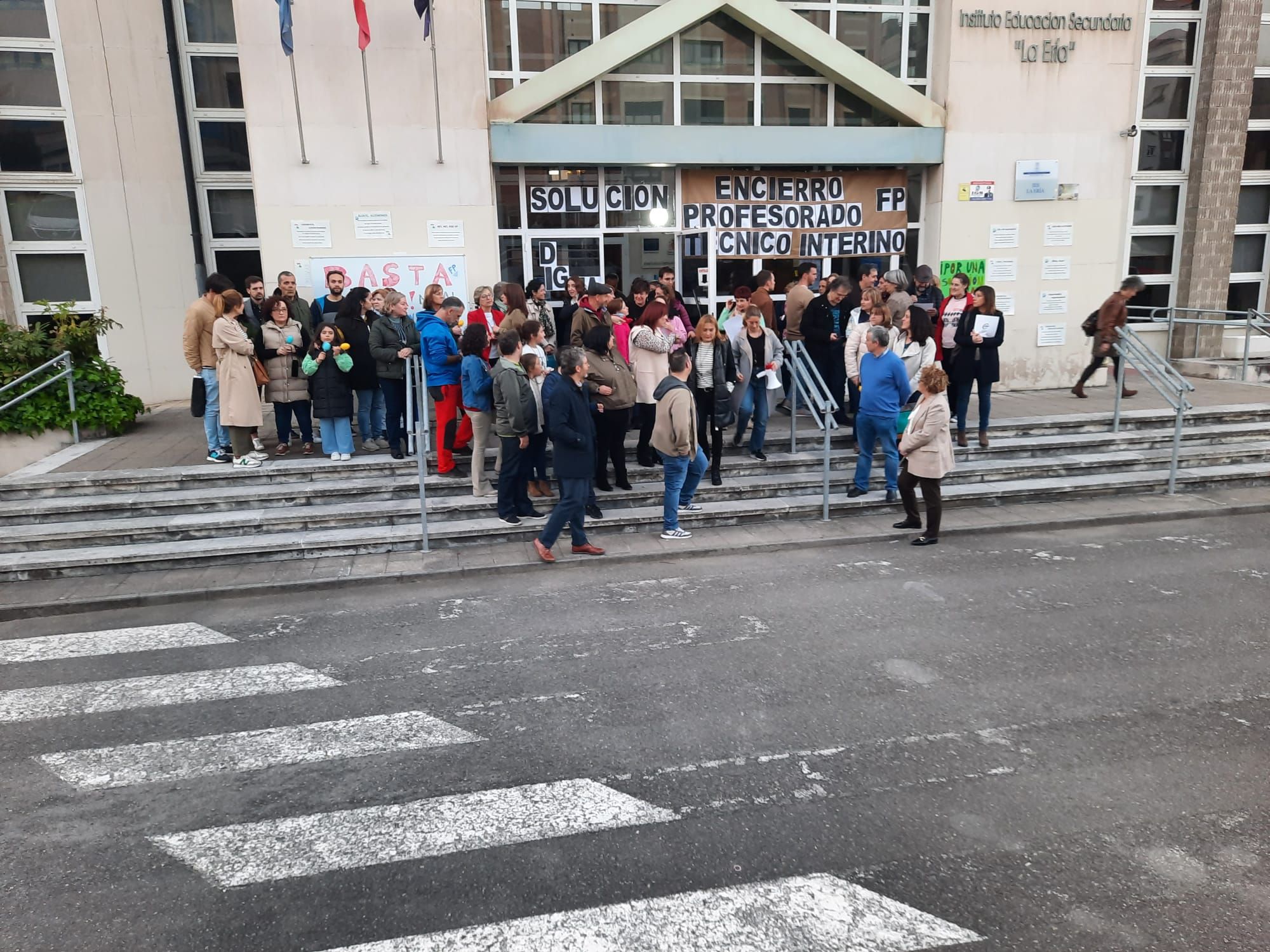 Comienza el encierro de los profesores de FP en Oviedo