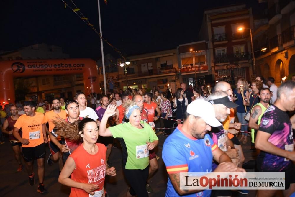 Carrera popular nocturna en Alquerías.