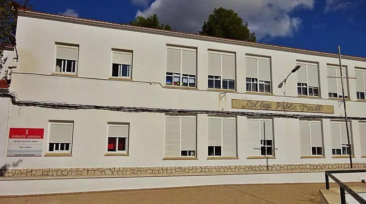 El colegio público Graüll de Xàbia