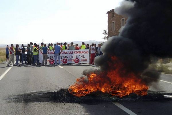 Huelga de mineros en León, Oviedo y Teruel