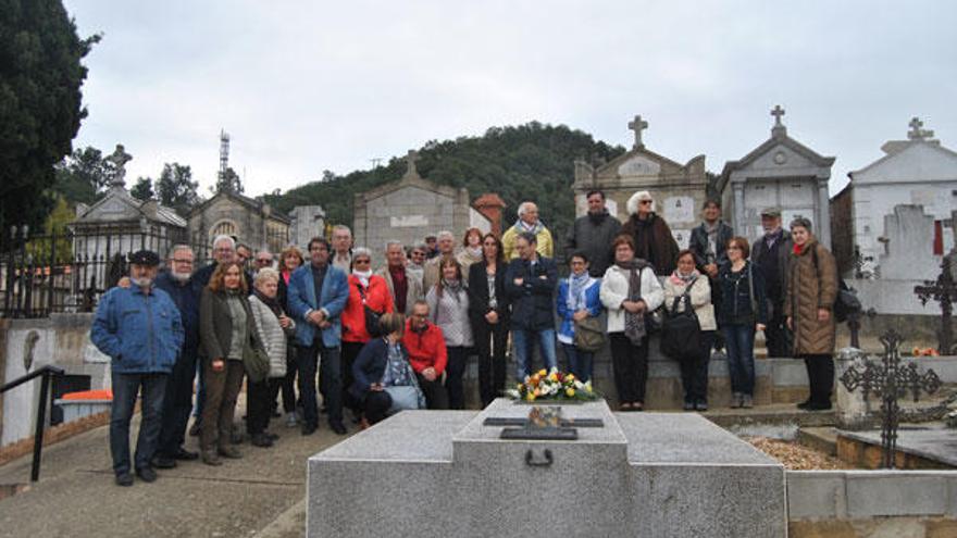 Un dels escenaris visitants va ser el cementiri del Portús