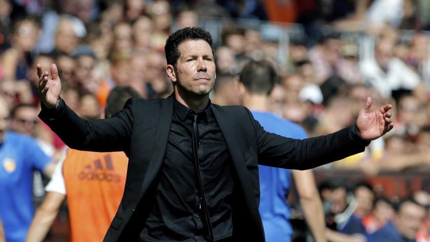 Simeone: &quot;Si hubiesen empatado el éxito habría sido de Alves&quot;